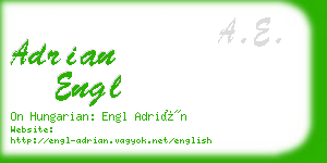 adrian engl business card